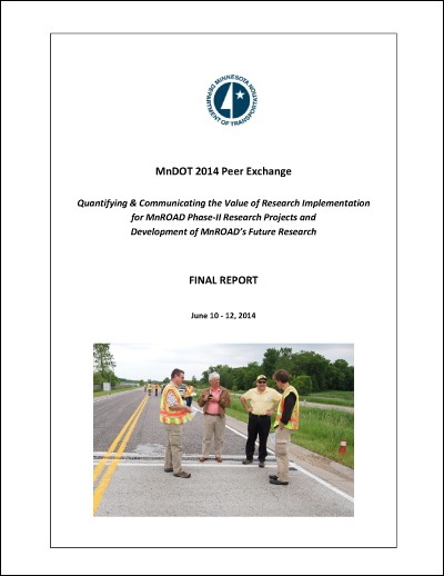 MnDOT 2014 peer exchange final report
