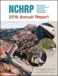 NCHRP 2016 Annual Report
