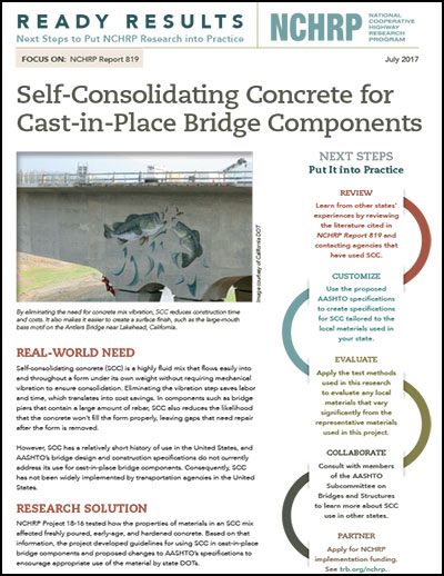 Self-Consolidating Concrete
