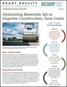 Optimizing Materials QA